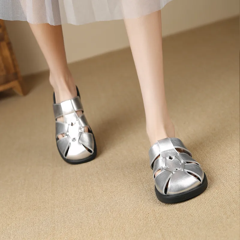 D FUSE SCANDINAVIA Quiet Abrasion Resistant Closed Toe Slippers Women's-14