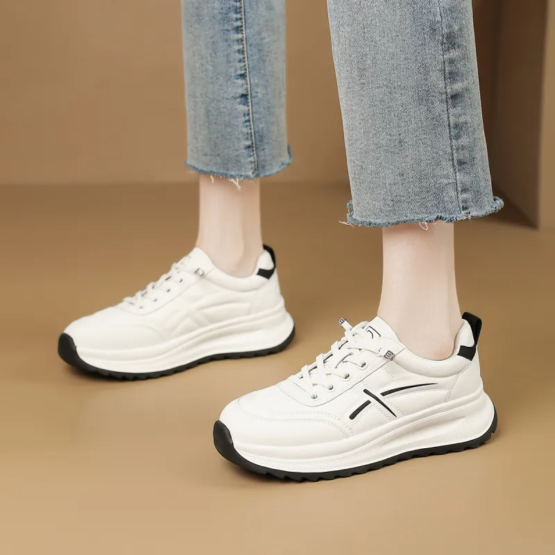 D FUSE SCANDINAVIA Ah Gan Shoes Anti Slip And Wear Resistant Lightweight Low Top Casual Shoes Women's-2