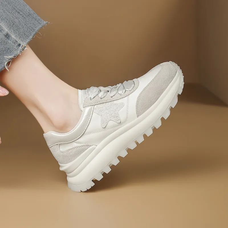 D:FUSE SCANDINAVIA Ah-Gan Shoes Low-Top Chunky Sneakers Women's-9