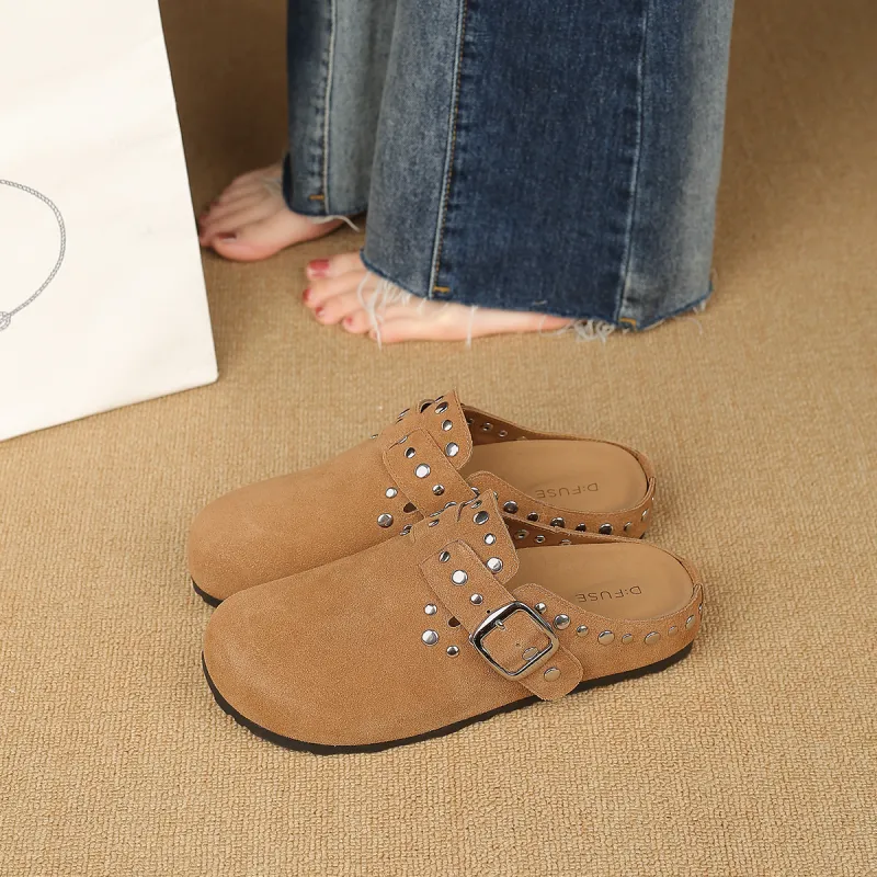 D FUSE SCANDINAVIA Odor Resistant Abrasion Resistant Slip Resistant Wrap toe Slippers Women's-5