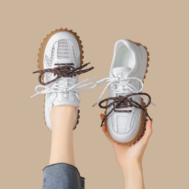 D:FUSE SCANDINAVIA Ah-Gan Shoes Low-Top Chunky Sneakers Women's-10