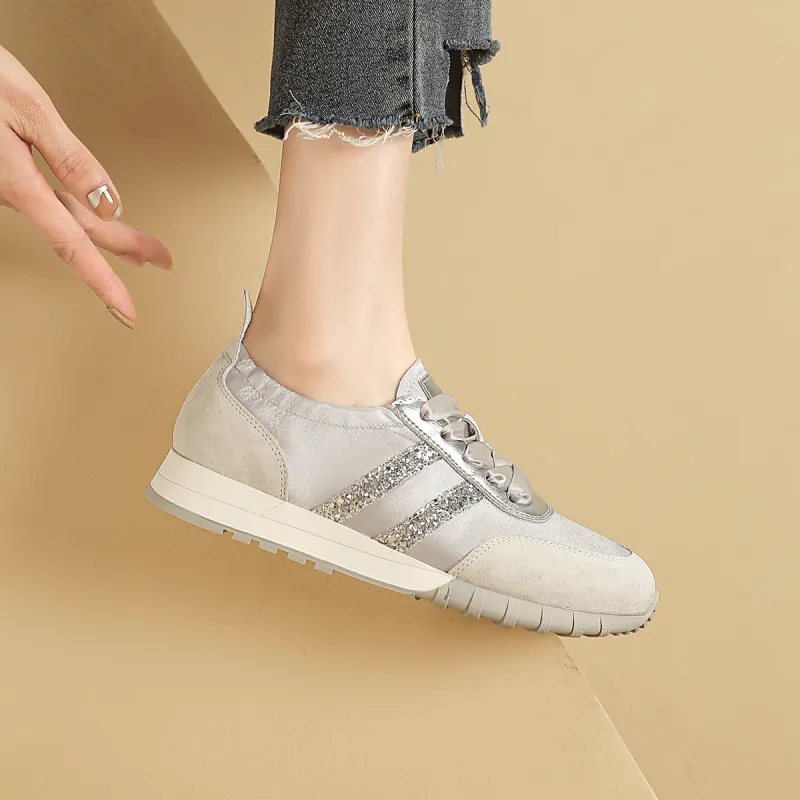 D:FUSE SCANDINAVIA Ah-Gan Shoes Low-Top Chunky Sneakers Women's-4