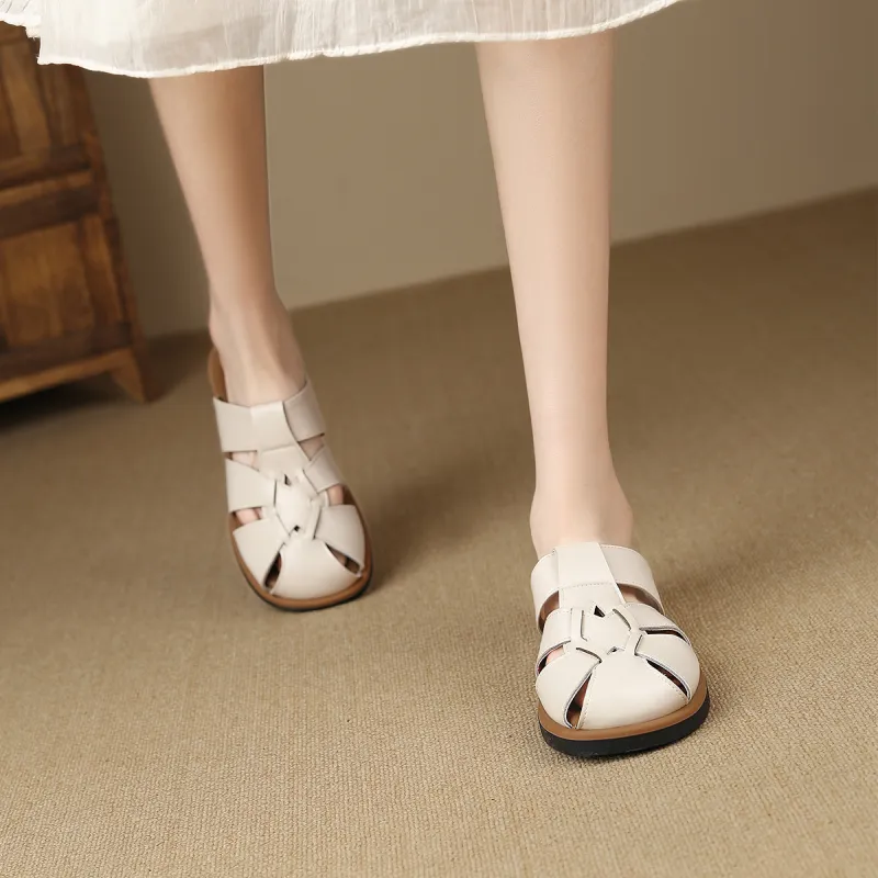 D FUSE SCANDINAVIA Quiet Abrasion Resistant Closed Toe Slippers Women's-8