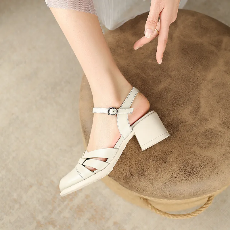 D FUSE SCANDINAVIA Wrap up Sandals One Strap Sandals Women's-8