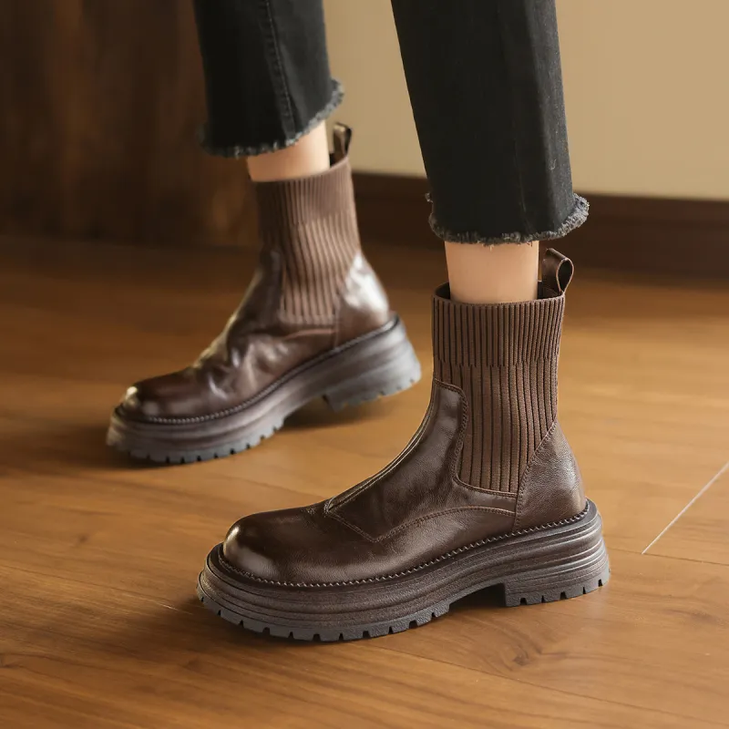 D:FUSE SCANDINAVIA Ankle Boots Women's-7
