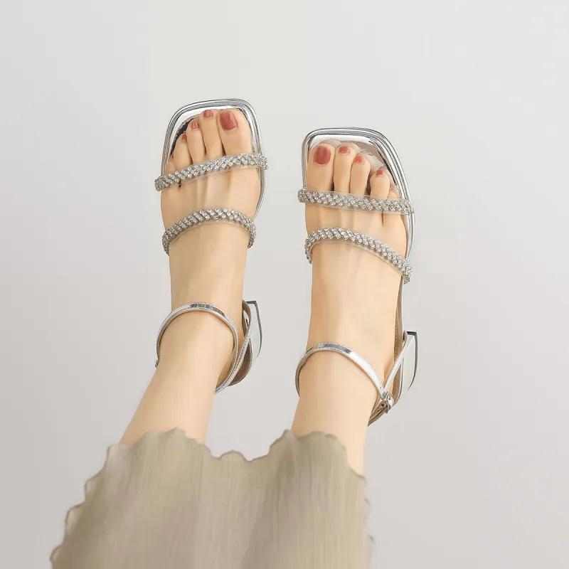 D FUSE SCANDINAVIA One Strap Sandals Women's-3