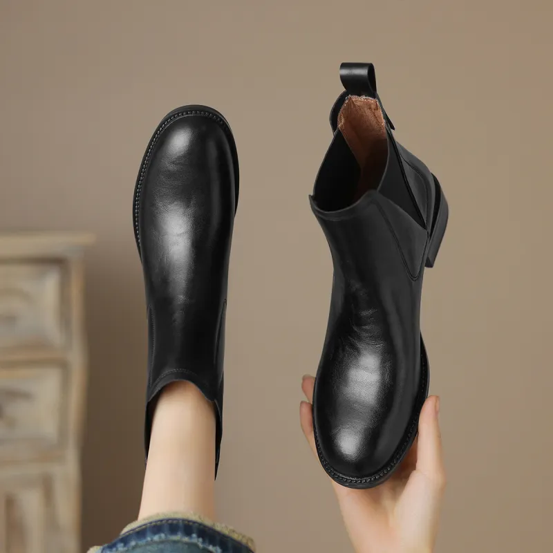 D:FUSE SCANDINAVIA Short Chelsea Boots Women's-2