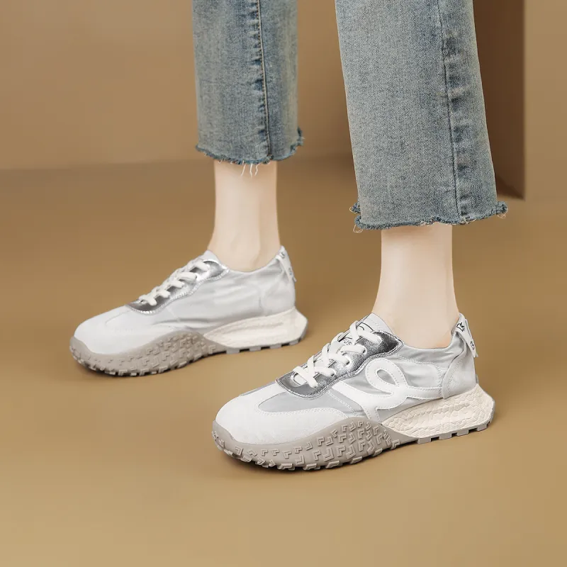 D FUSE SCANDINAVIA Abrasion Resistant Height Increasing Low Top Casual Shoes Women's-9