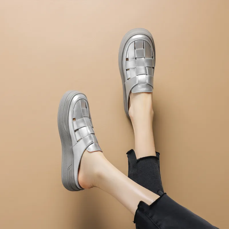 D FUSE SCANDINAVIA Wrap toe Slippers Women's-4