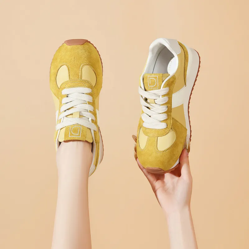 D FUSE SCANDINAVIA Abrasion Resistant Height Increasing Low Top Casual Shoes Women's-5