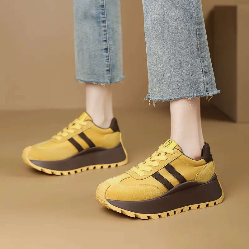 D:FUSE SCANDINAVIA Ah-Gan Shoes Anti-Slip And Wear-Resistant Lightweight Low-Top Casual Shoes Women's-4