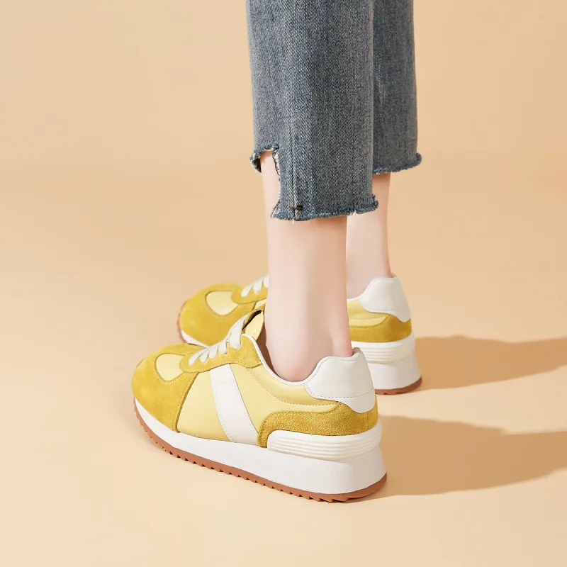D FUSE SCANDINAVIA Abrasion Resistant Height Increasing Low Top Casual Shoes Women's-4