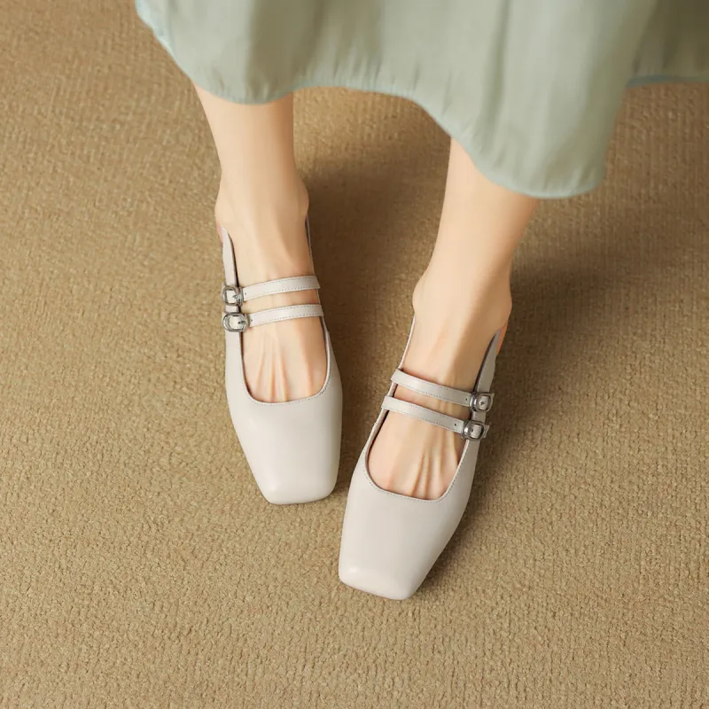D FUSE SCANDINAVIA Commute Shoes High Heels Mary Jane Shoes Casual Single Shoes Women's-9