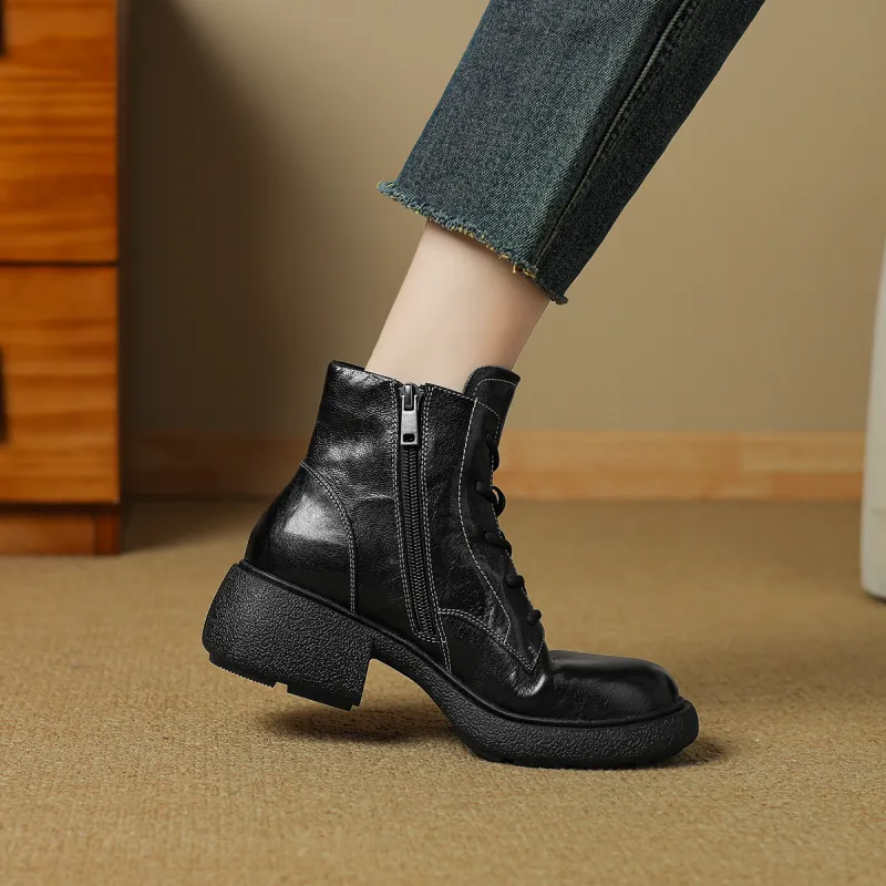 D:FUSE SCANDINAVIA Fashion Boots Fleece-Lined Ankle Boots Women's-3