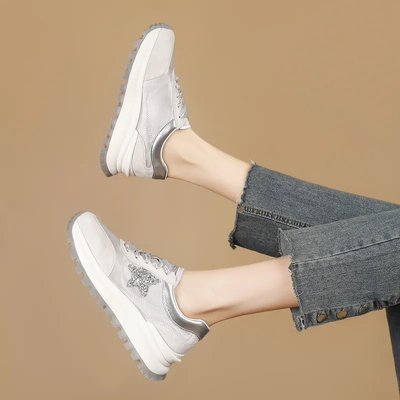 D:FUSE SCANDINAVIA Ah-Gan Shoes Low-Top Chunky Sneakers Women's-2