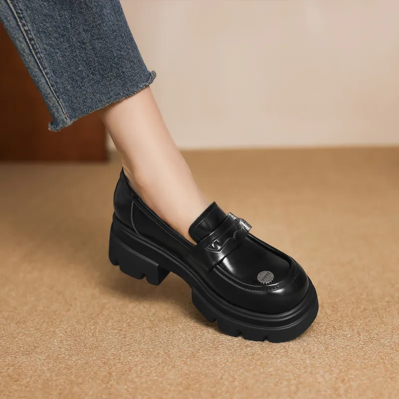 D FUSE SCANDINAVIA Loafers Women's Black-4