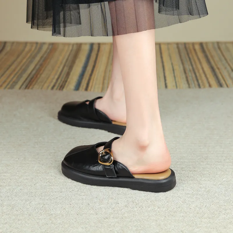 D FUSE SCANDINAVIA Quiet Abrasion Resistant Closed Toe Slippers Women's-5