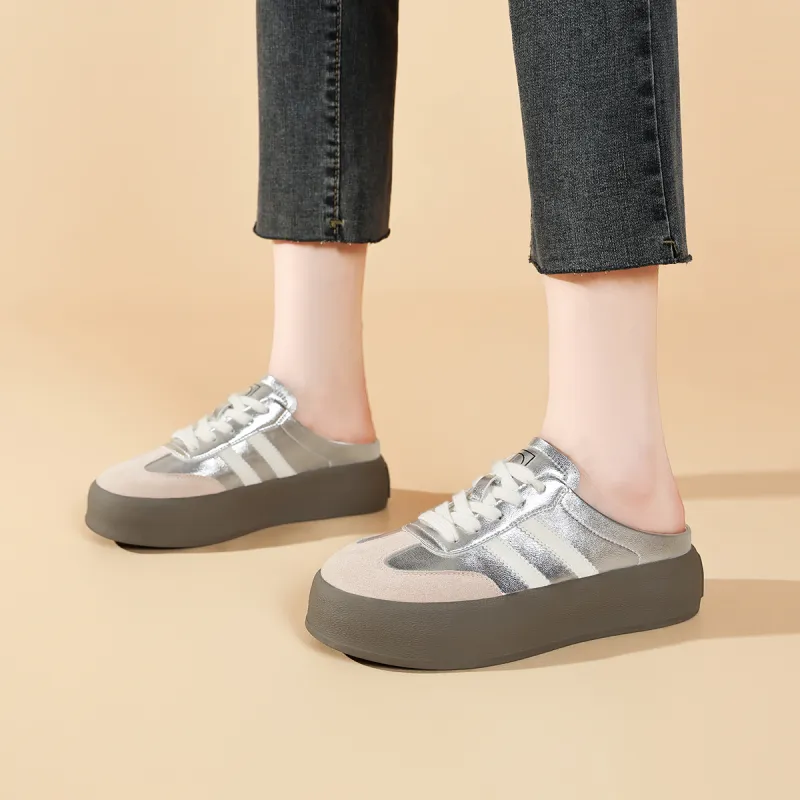 D FUSE SCANDINAVIA Quiet Abrasion Resistant Closed Toe Slippers Women's-9