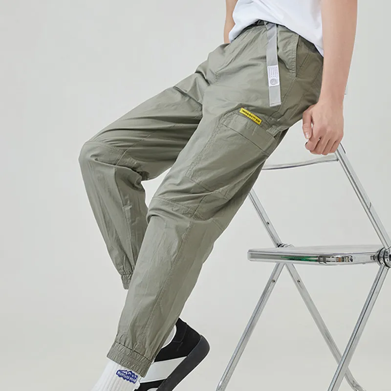 Tonlion Casual Pants Men's Newborn Green-6