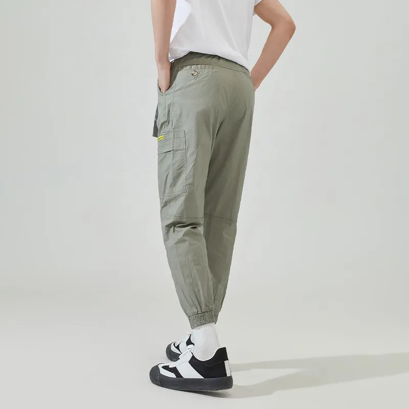 Tonlion Casual Pants Men's Newborn Green-4