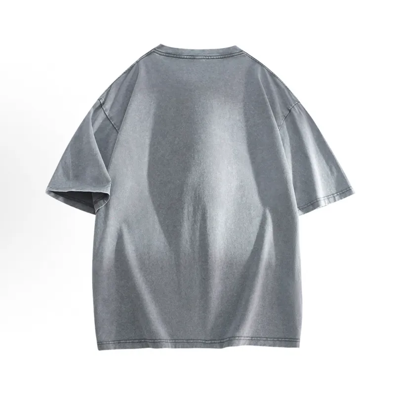 CHOUCHOUS Drop Shoulder Sleeve T Shirt Women's-4