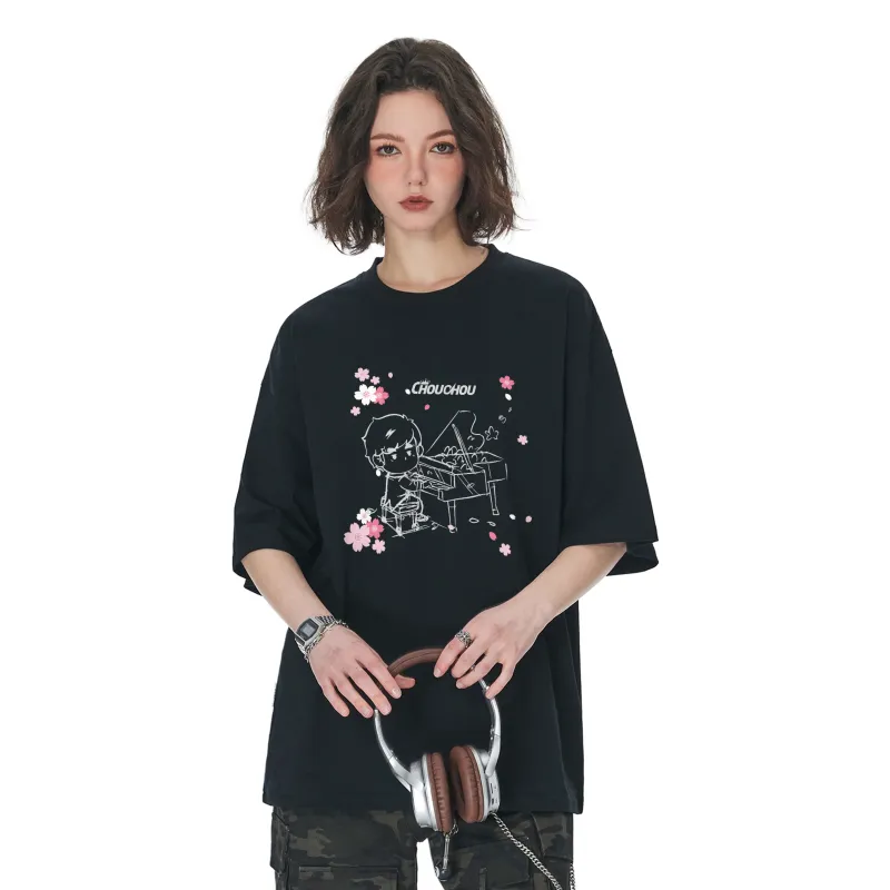 CHOUCHOUS T Shirts Women's-6