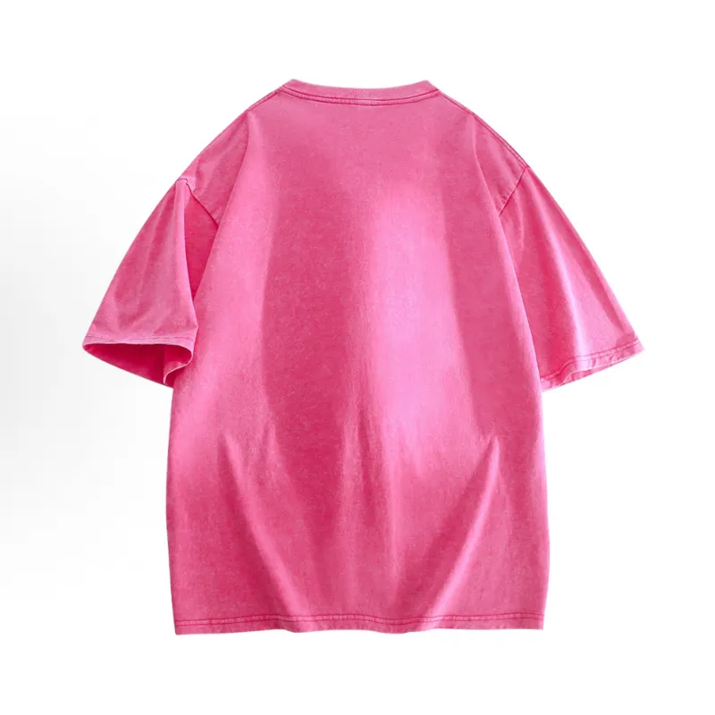 CHOUCHOUS Drop Shoulder Sleeve T Shirt Women's-8