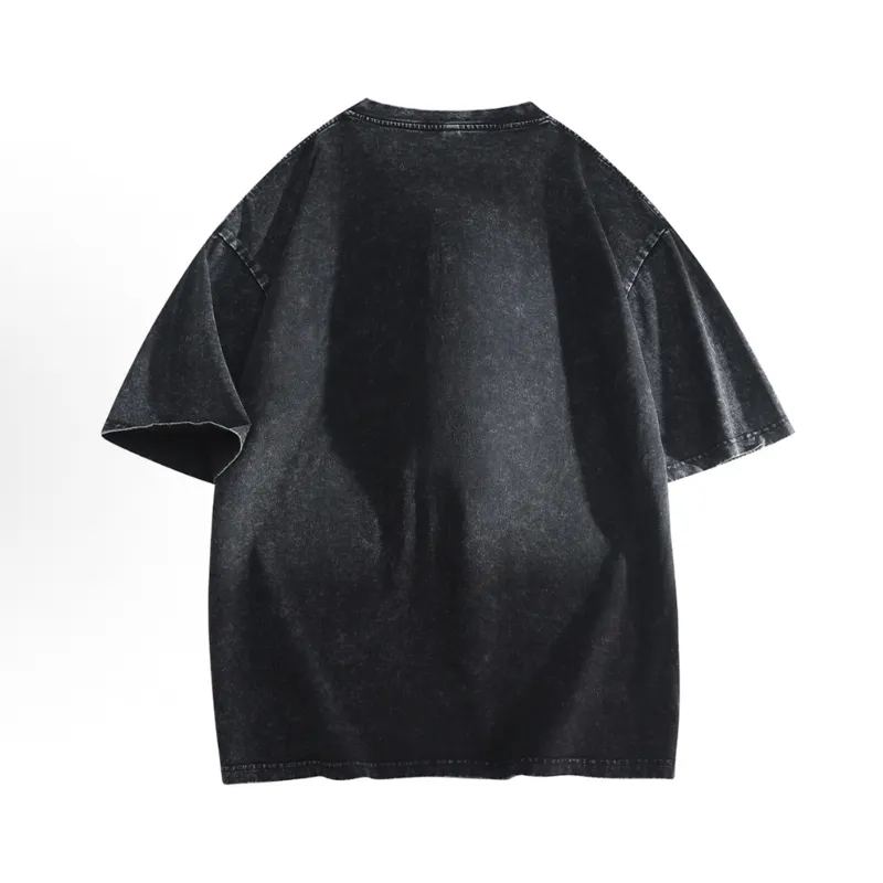 CHOUCHOUS Drop Shoulder Sleeve T Shirt Women's-1