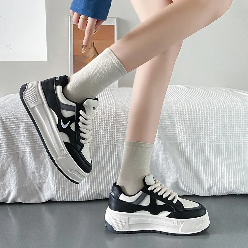 M.M Party Waterproof Abrasion Resistant Balance Low Top Skateboard Shoes Women's-11