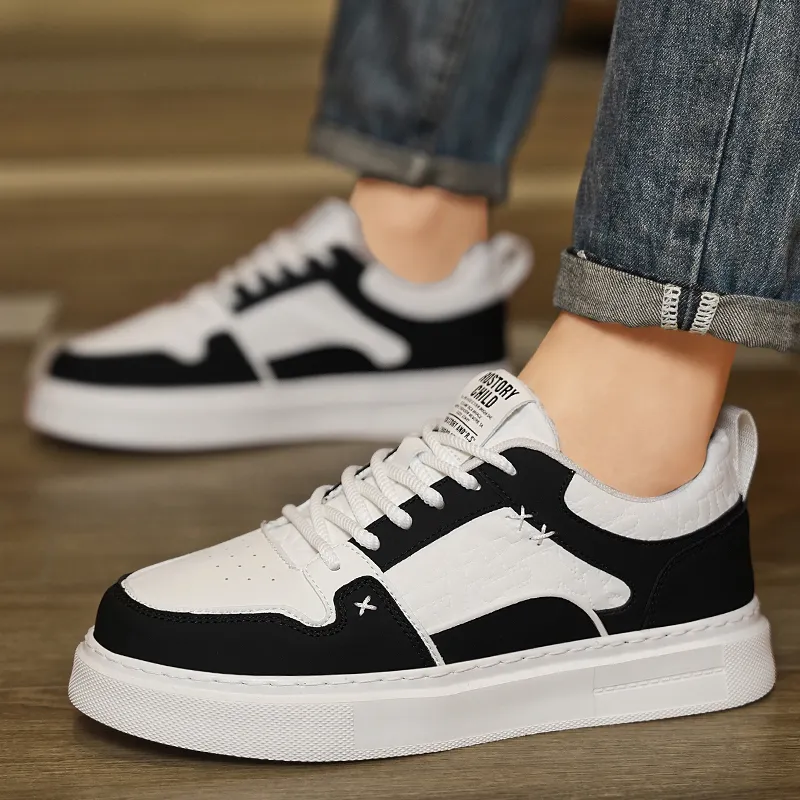 M.M Party Anti Slip Wear Resistant Low Top Skateboard Shoes Men's-7