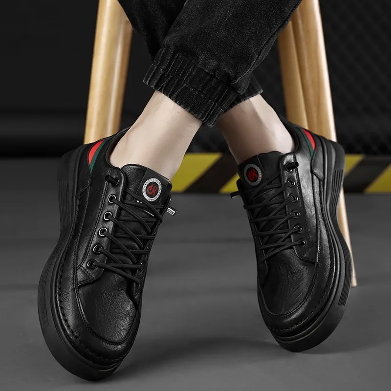 M.M Party Anti Slip Wear Resistant Low Top Skateboard Shoes Men's-2