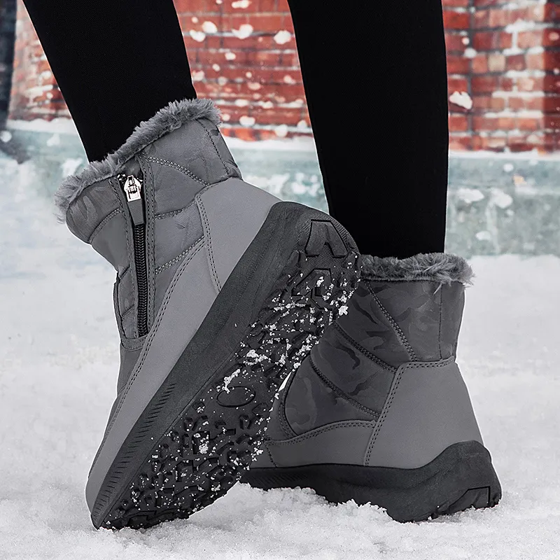 M.M Party Thermal Slip Resistant Short Snow Boots Women's-7