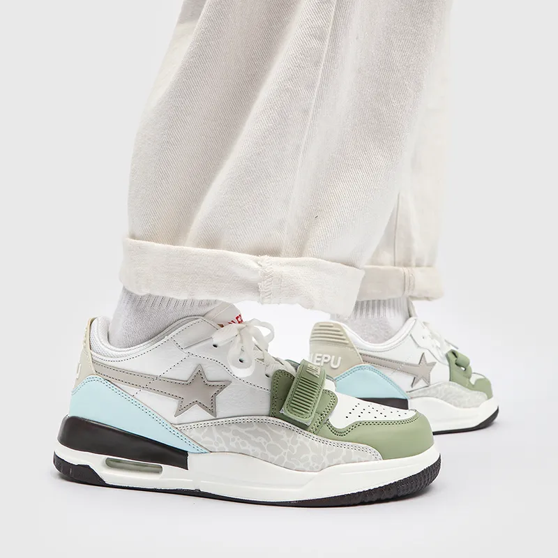 M.M Party Low Top Skateboard Shoes Unisex-41