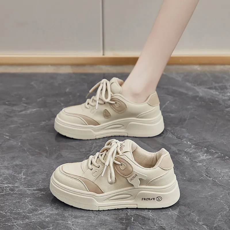 M.M Party Waterproof Cushioning Abrasion Resistant Low Top Skateboard Shoes Women's-7