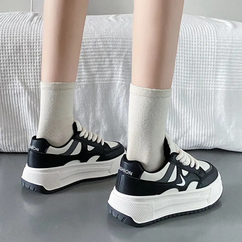M.M Party Waterproof Abrasion Resistant Balance Low Top Skateboard Shoes Women's-10