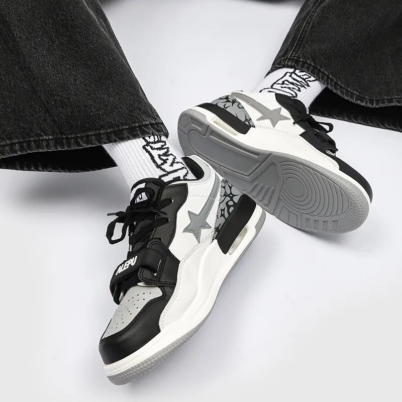 M.M Party Low Top Skateboard Shoes Unisex-18