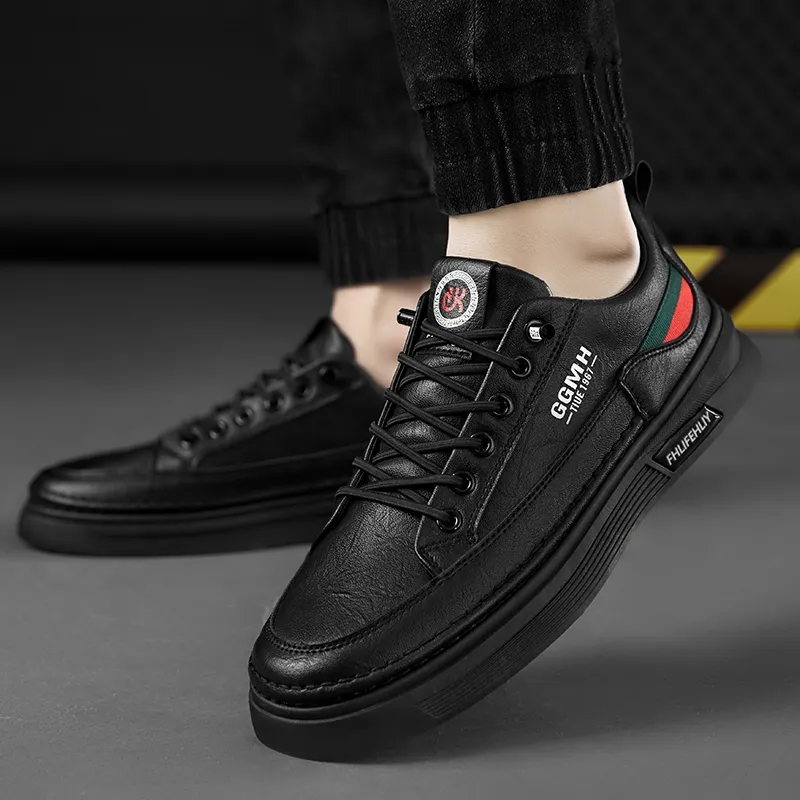 M.M Party Anti Slip Wear Resistant Low Top Skateboard Shoes Men's-4