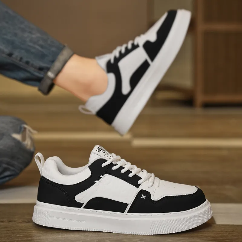 M.M Party Anti Slip Wear Resistant Low Top Skateboard Shoes Men's-8