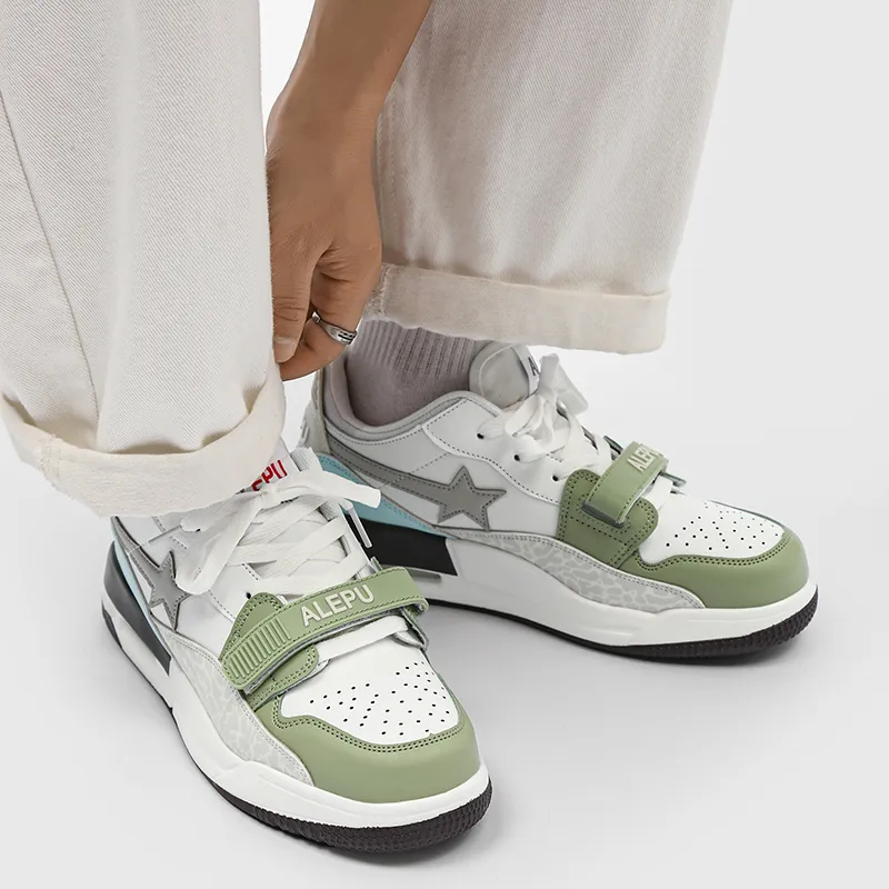 M.M Party Low Top Skateboard Shoes Unisex-38