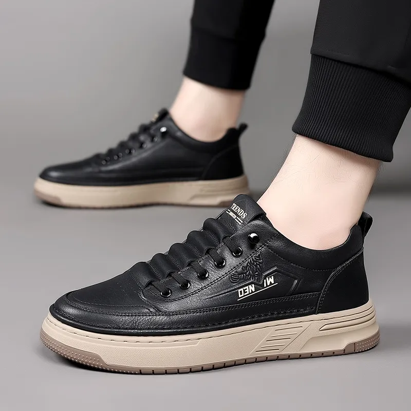 M.M Party Anti Slip Wear Resistant Low Top Skateboard Shoes Men's-1