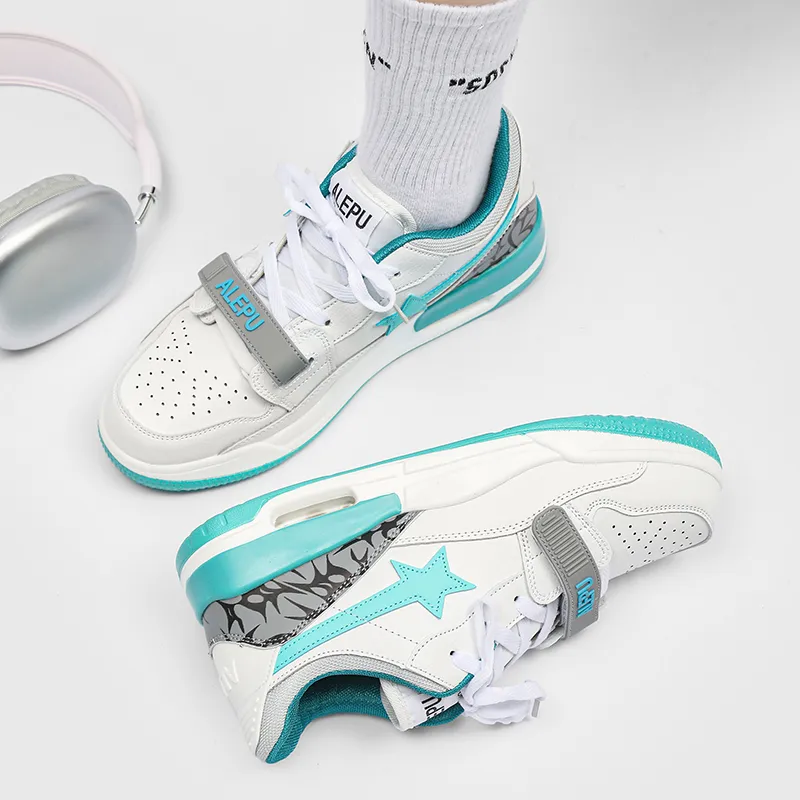 M.M Party Low Top Skateboard Shoes Unisex-44