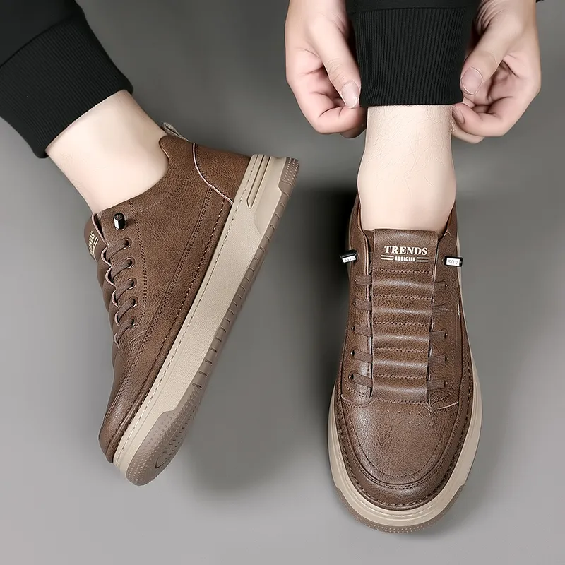 M.M Party Anti Slip Wear Resistant Low Top Skateboard Shoes Men's-7