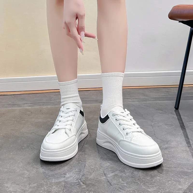M.M Party Abrasion Resistant Balance Breathable Low Top Skateboard Shoes Women's-7