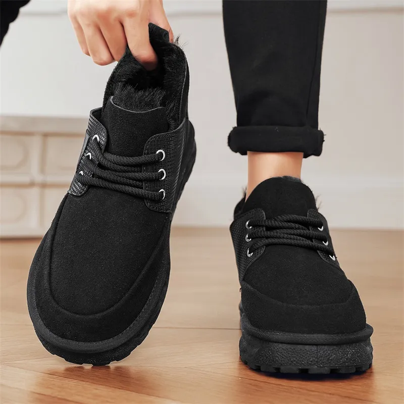 M.M Party Thermal Slip Resistant Snow Boots Men's-1