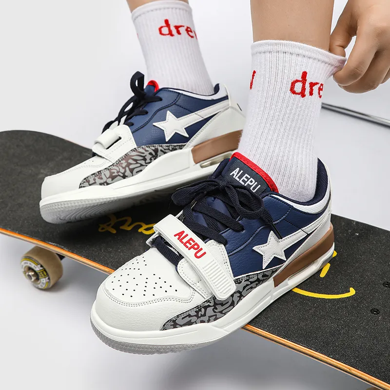 M.M Party Low Top Skateboard Shoes Unisex-10