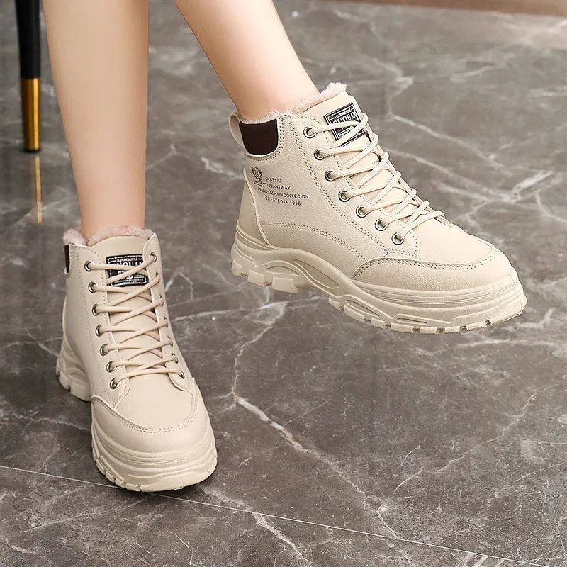M.M Party Thermal Waterproof Abrasion Resistant Cushioning Short Snow Boots Women's-8