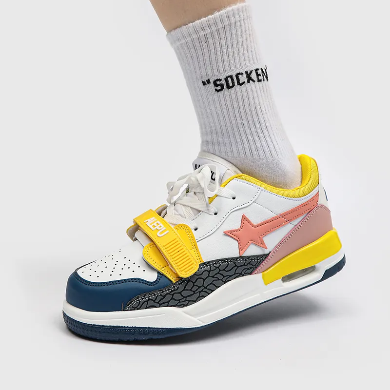 M.M Party Low Top Skateboard Shoes Unisex-53