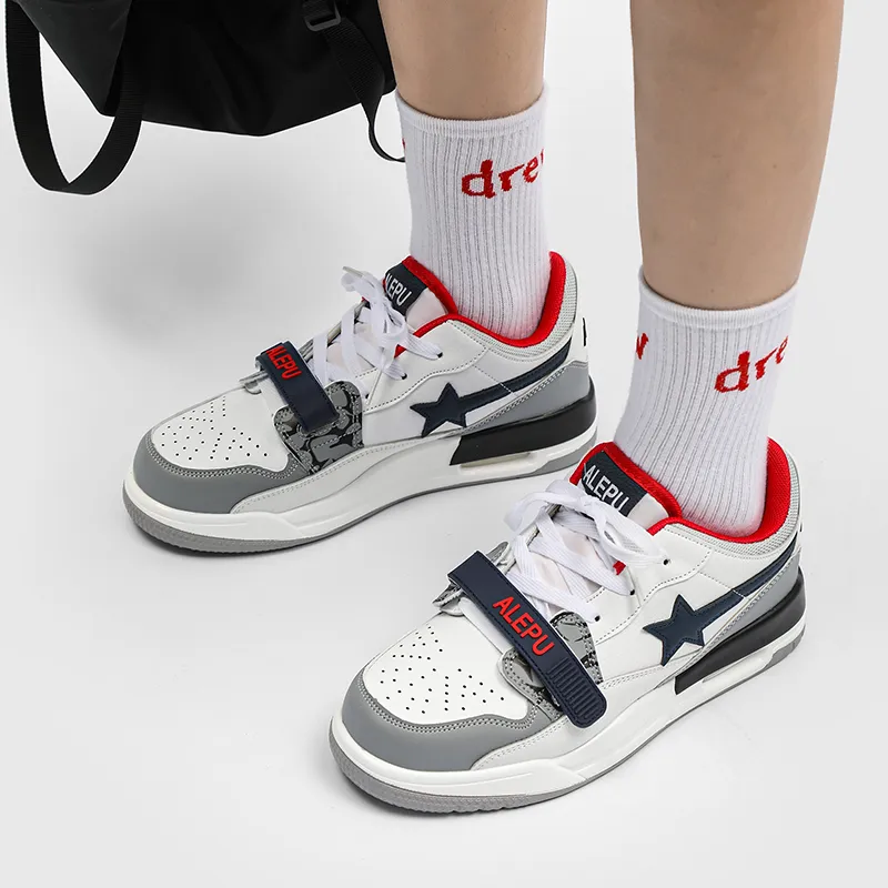 M.M Party Low Top Skateboard Shoes Unisex-22