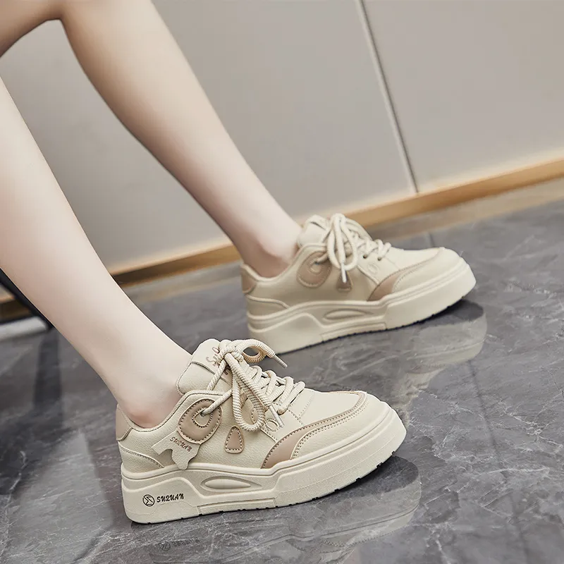 M.M Party Waterproof Cushioning Abrasion Resistant Low Top Skateboard Shoes Women's-8