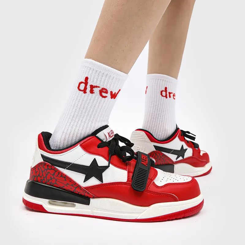 M.M Party Low Top Skateboard Shoes Unisex-35